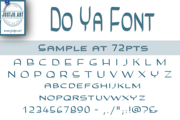 Do Ya Font Poster 1