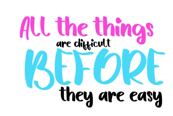 Dolphin Candy Font Poster 4