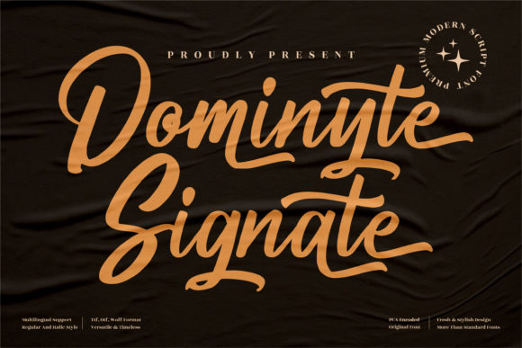 Dominyte Signate Font