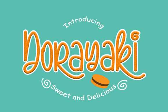 Dorayaki Font Poster 1