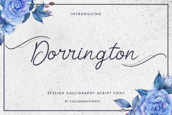 Dorrington Font Poster 1