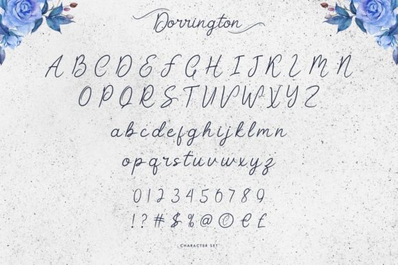 Dorrington Font Poster 4