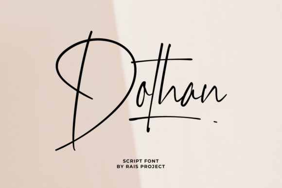 Dothan Font Poster 1