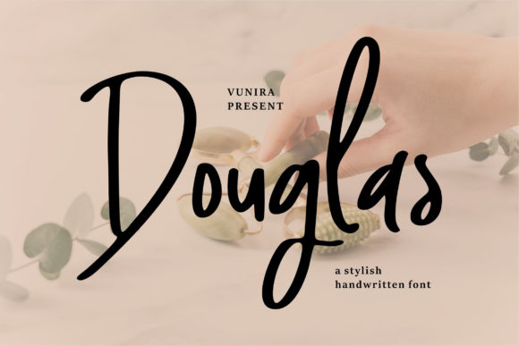 Douglas Font Poster 1