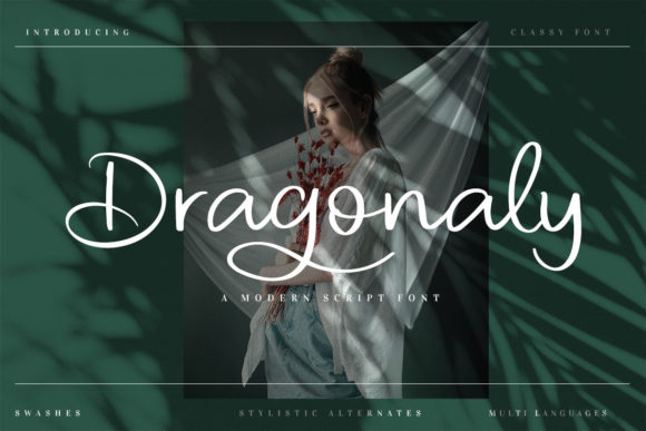 Dragonaly Font Poster 1