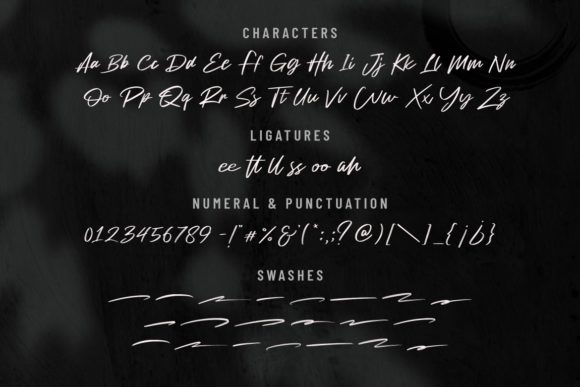 Drainwood Font Poster 3