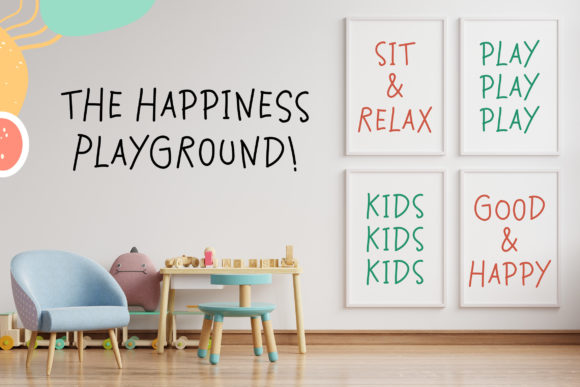 Drawing Letter Font Poster 4