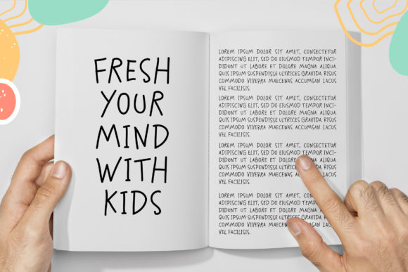 Drawing Letter Font Poster 5