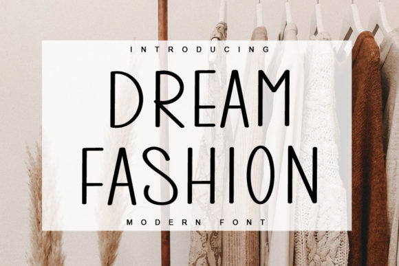 Dream Fashion Font Poster 1