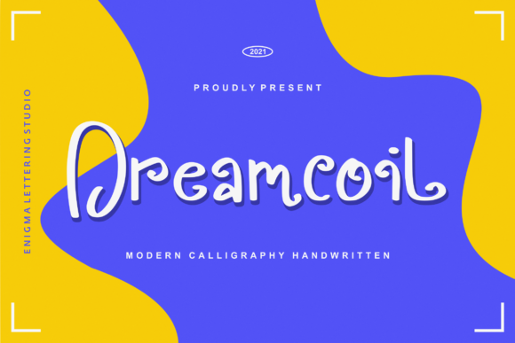 Dreamcoil Font Poster 1