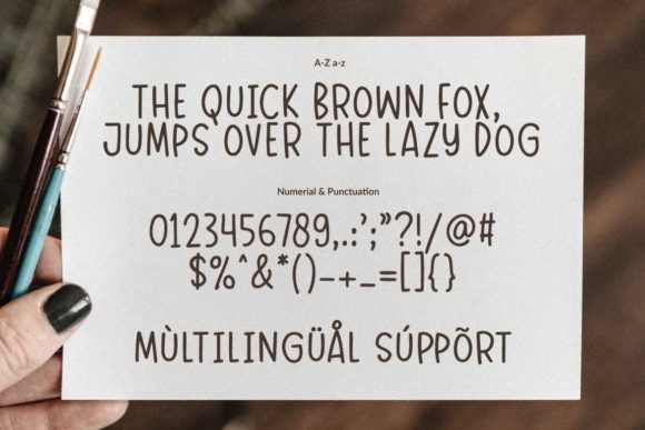 Dreamy Notes Duo Font Poster 7