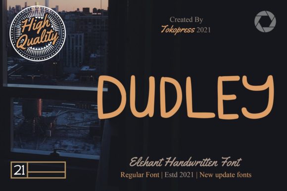 Dudley Font Poster 1