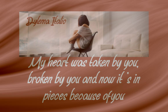 Dylema Font Poster 2