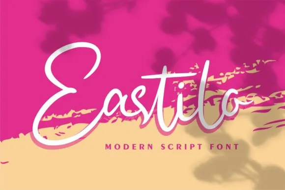 Eastilo Font Eastilo Font Poster 1
