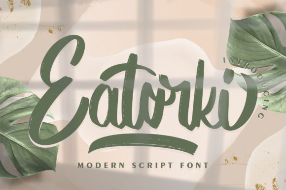 Eatorki Font Poster 1