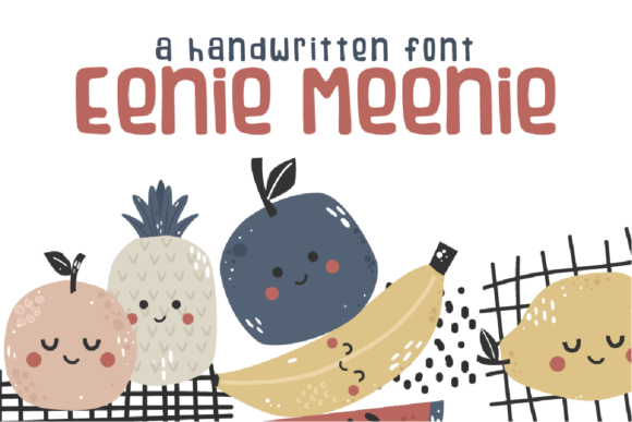Eenie Meenie Font Poster 1
