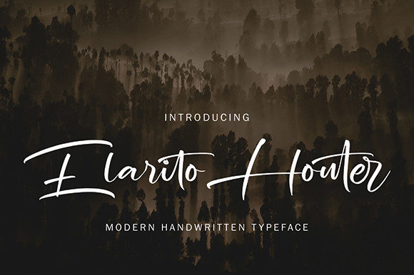 Elarito Houter Font Poster 1