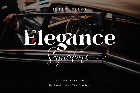 Elegance Signature Font