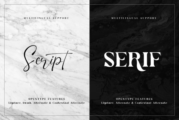 Elegance Signature Font Poster 3