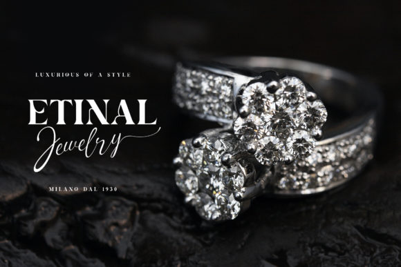 Elegance Signature Font Poster 4