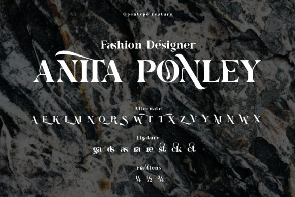 Elegance Signature Font Poster 7