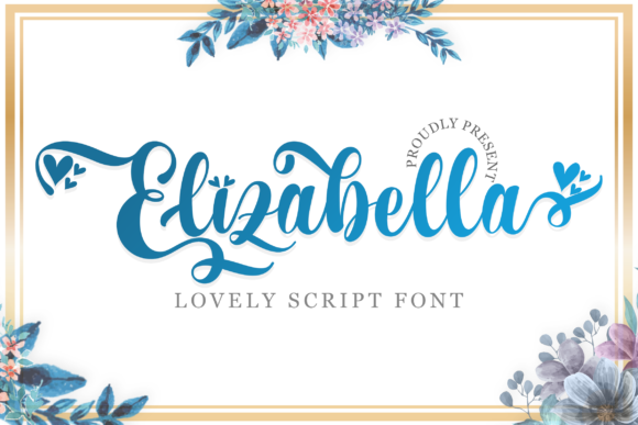 Elizabella Font Poster 1