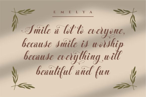 Emelya Font Poster 4