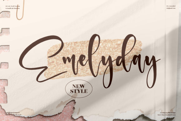 Emelyday Font