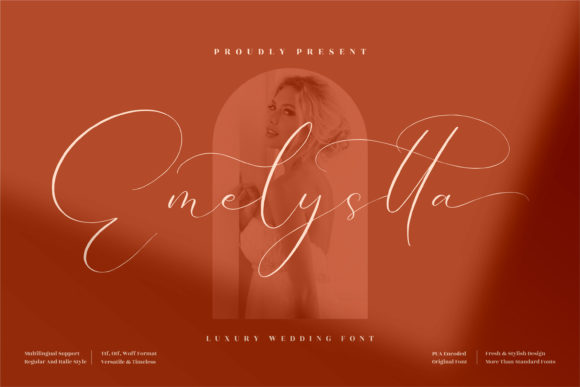 Emelystta Font Poster 1