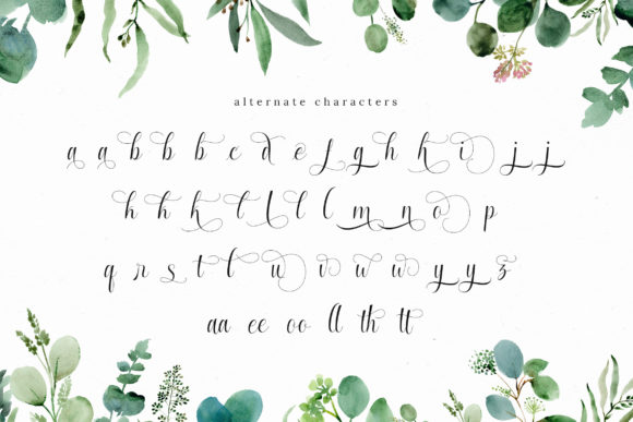 Enchanting Script Font Poster 8
