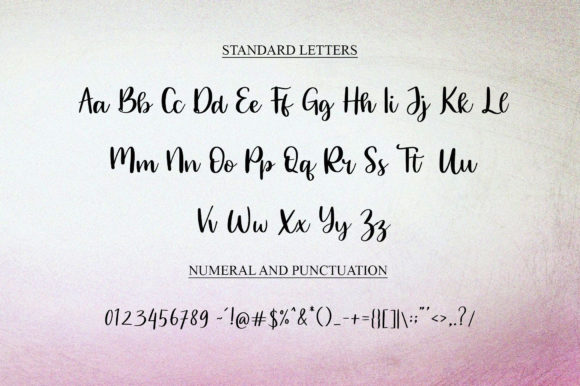 Engagement Font Poster 4