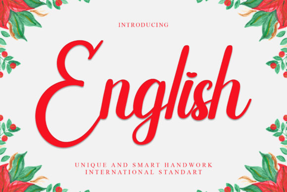 English Font