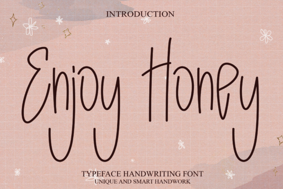 Enjoy Honey Font Poster 1