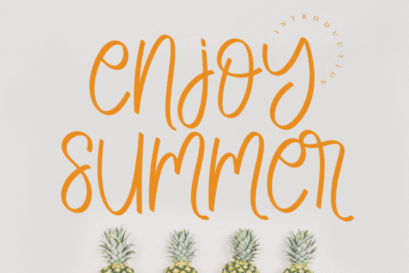 Enjoy Summer Font