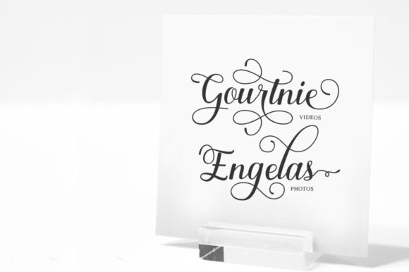 Enkeyla Script Font Poster 11