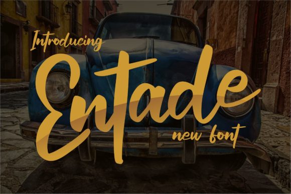 Entade Script Font