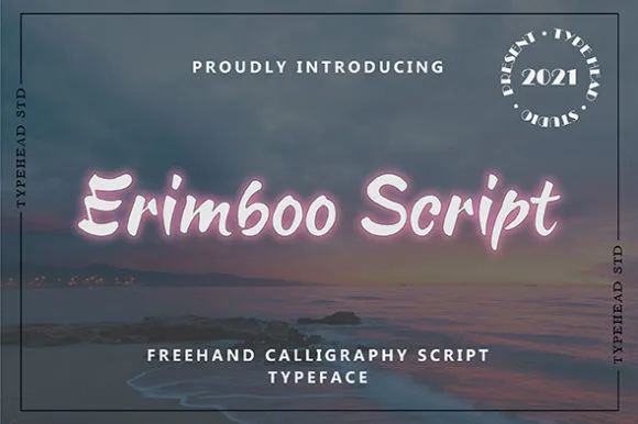 Erimboo Font Erimboo Font Poster 1