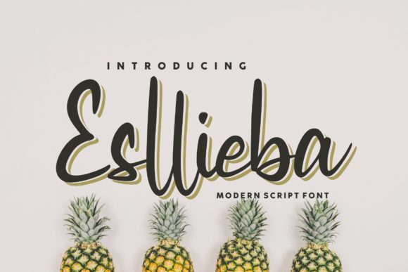 Esllieba Script Font