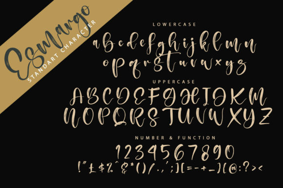 Esmargo Font Poster 8