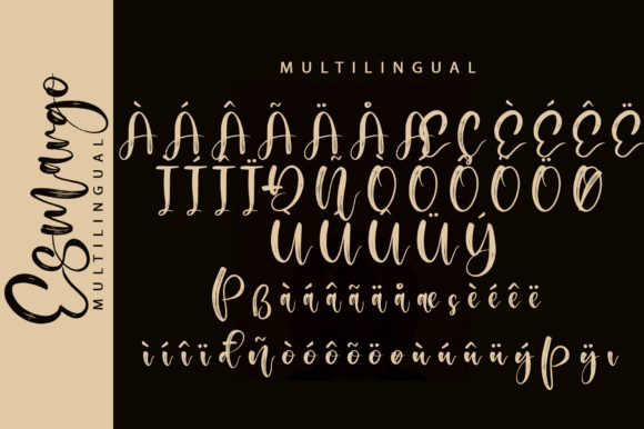 Esmargo Font Poster 9