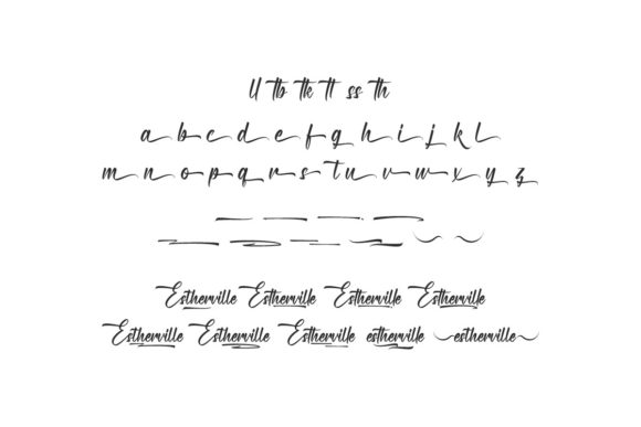Estherville Font Poster 6