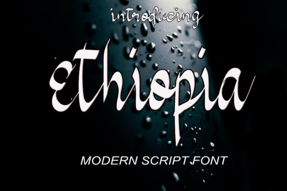 Ethiopia Font Poster 1