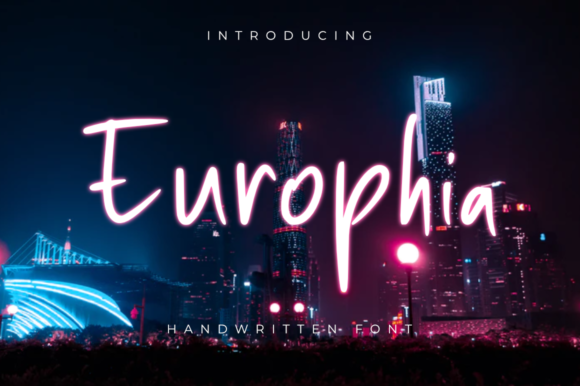 Europhia Font Poster 1