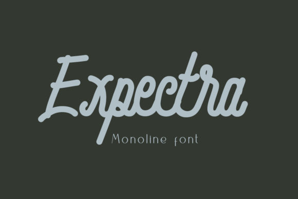 Expectra Font Poster 1