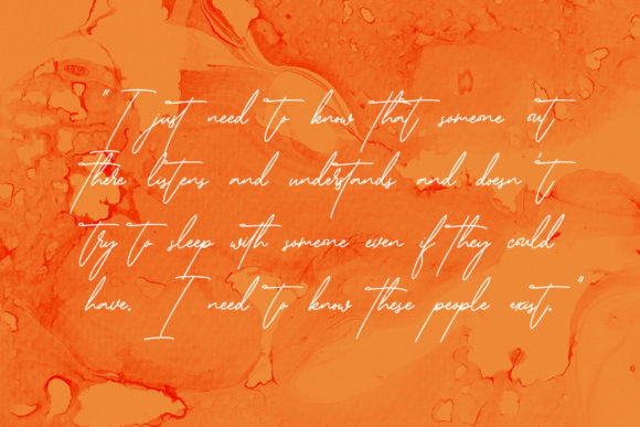 Fallen City Font Poster 2