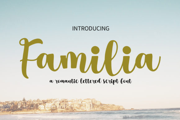 Familia Font Poster 1