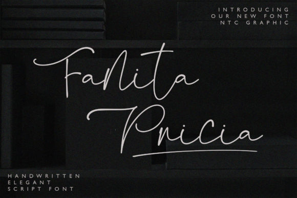 Fanita Pricia Font Poster 1