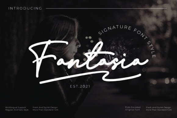 Fantasia Font Poster 1