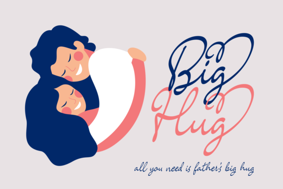 Fantastic Father Font Poster 2