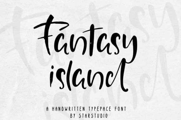Fantasy Island Font Poster 1